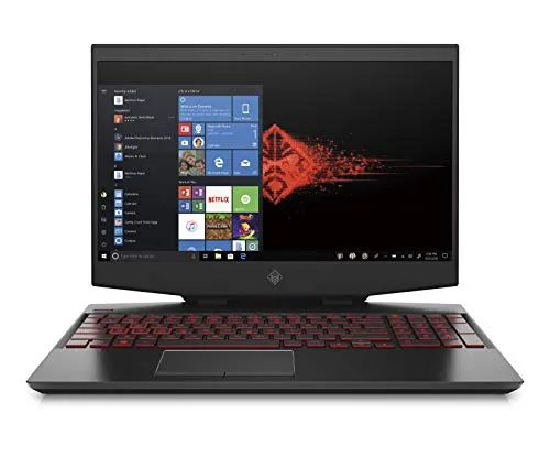 HP - Gaming OMEN 15-dh0052nl Notebook, Intel Core i7-9750H, RAM 16 GB, SSD 1 TB, NVIDIA GeForce RTX 2060 6 GB, Windows 10 Home, Schermo 15.6" FHD IPS 144 Hz, Bang&Olufsen, USB-C, HDMI, RJ-45, Nero