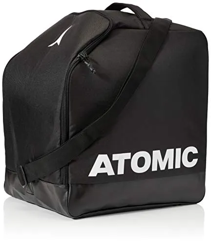 ATOMIC AL5044810 Boot & Helmet Bag, Borsa per Scarponi da Sci e Casco, 40 Litri, 38 x 41 x 28 cm, Poliestere, Nero/Bianco