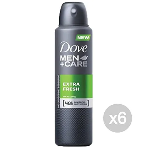 Set 6 DOVE Deodorante Spray 150 Uomo Extra Fresh Cura E Igiene Del Corpo