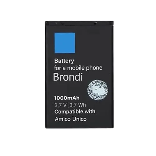Batterie perfettamente compatibile per Brondi Amico Unico