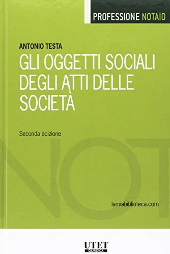 Gli oggetti sociali degli atti delle società