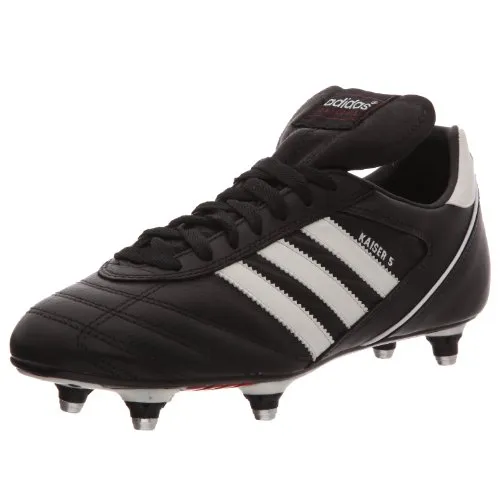 Adidas, Kaiser 5 Cup, Scarpe Sportive, Uomo, Nero (Black/Running White Ftw/Red), 46