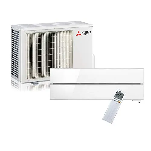 Mitsubishi Electric MSZ-LN35VGV-E1 Kit Climatizzatore Inverter Monosplit Pompa di Calore Composto Interna e unità Esterna Potenza 3,5 kW (12.000 BTU), Pearl White