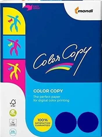 Mondi ColorCopy - Carta per fotocopie, formato DIN A5, 120 g/m², 1000 fogli, adatta per stampanti laser e a getto d’inchiostro