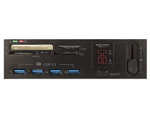 DeLOCK 91494 Lettore di schede Interno Nero USB 3.0