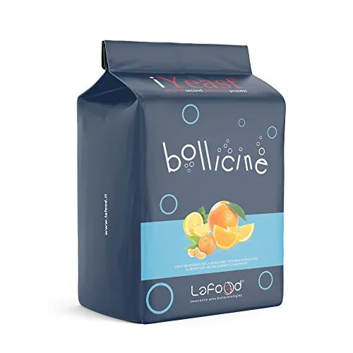 iYeast Lievito Enologico Selezionato - Bollicine 0,050 kg - Lievito per Vinificazione/Fermentazione/Vino