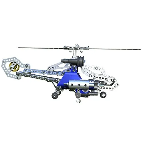 MECCANO 6023643 - Confezione per Costruire 2 Modelli di Elicotteri, Pezzi in Metallo