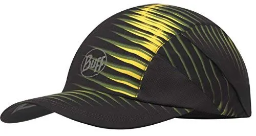 Buff Set PRO Run cap + UP Ultrapower Panno Tubolare | Casquette de Course avec visière | intérieur Sweatband | Taille réglable | R-Optical Yellow - 117228.114.10.00