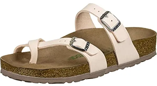 Birkenstock Mayari BF Earthy Vegan Sandali Infradito Donna Rosa 37 EU