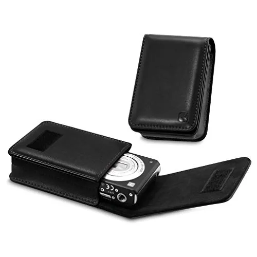 CAISON PU Custodia per Fotocamera Canon IXUS 285 HS 190 185 / Sony Cyber-shot DSC WX350 WX220 W830 W810 W800