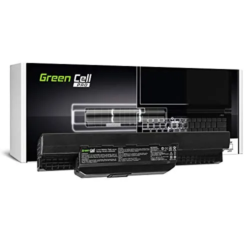 Green Cell® PRO Serie A32-K53 A41-K53 Batteria per Portatile Asus K53 K53E K53S K53SJ K53SV K53U X53 X53S X53SV X53U X54 X54C X54F X54H X54L (Le Pile Originali Samsung SDI, 6 Pile, 5200mAh, Nero)