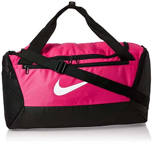 Nike Brasilia, Borsone Unisex – Adulto, Rush Pink/Black/(White), 10