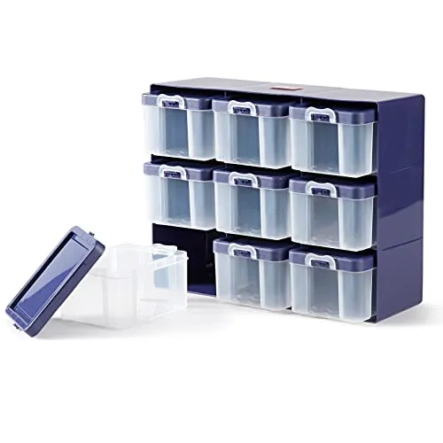 Prym Organizer Box, Purple, Transparent, taglia unica