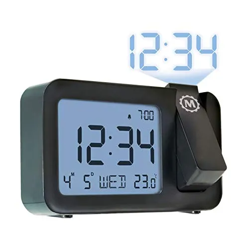 Marathon Orologio - Tipologia: Sveglia - Digitale Sveglia - Termometro