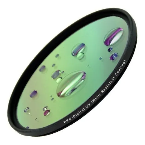 Siocore 55 mm Digital hd-mrc (multi-resistance-coating) Filtro UV Blocking (ultra-slim-line) ad esempio per Canon, Nikon, Sony, Panasonic, Olympus fotocamere, videocamere, lenti, ecc. Con 55 mm Filterthread