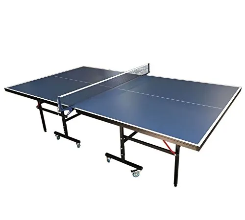 Tavolo da Ping Pong Pieghevole Blu misure regolamentare tennis da tavolo molto solido modello Roby NEW