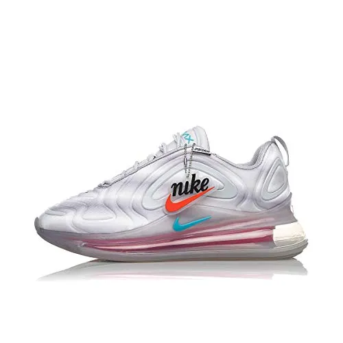 Nike Air Max 720, Scarpe da Corsa Uomo, Wolf Grey Teal Nebula Red Orbit White, 42.5 EU