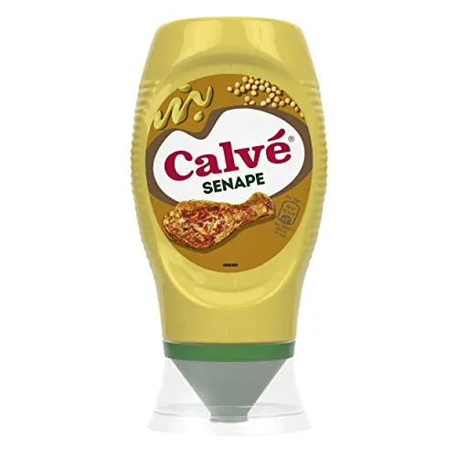 Calvé Senape in Confezione Top Down da 250 ml