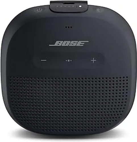 Bose SoundLink Micro - Diffusore Bluetooth Portatile Impermeabile con Microfono, Nero