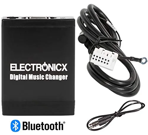Electronicx Elec-M06-VW12-BT Adattatore adattatore MP3 USB SD AUX Vivavoce Bluetooth usb compatibile con VW cuffie radio