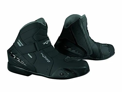 A-Pro Scarpa Scarpette Moto Stivaletti Sport Motociclita Protezione Sliders Nero 44