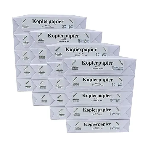 10.000 fogli di carta per fotocopie, formato A4 standard