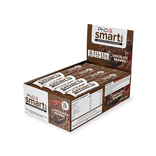 Phd Barrette Diet Smart Bar Brownie Al Cioccolato (12 X 64G, 31% Proteiche - 820 Gr