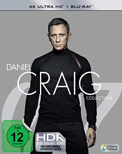 Daniel Craig Collection (4 4K Ultra HD + 4 Blu-ray 2D)