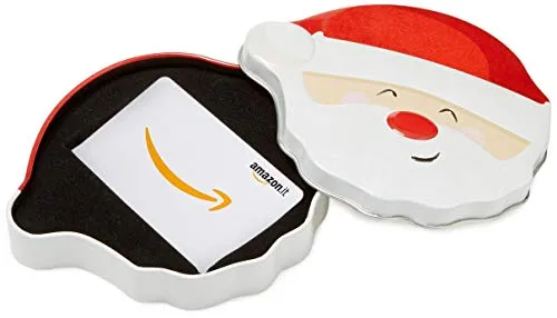 Buono Regalo Amazon.it - Cofanetto Babbo Natale Sorridente