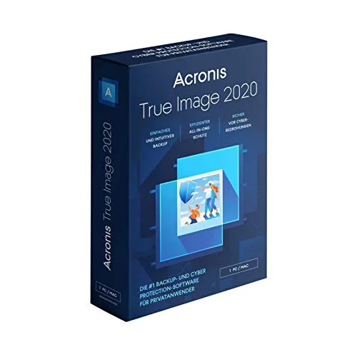 Acronis True Image 2020 Standard Edition per 1 Mac/PC (perpetuo)
