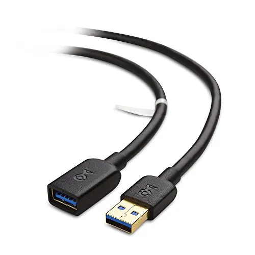 Cable Matters Cavo Estensione USB a USB (Cavo Estensione USB 3.0) Colore Nero 2m per Oculus Rift, HTC Vive, Playstation VR Headset e Altri