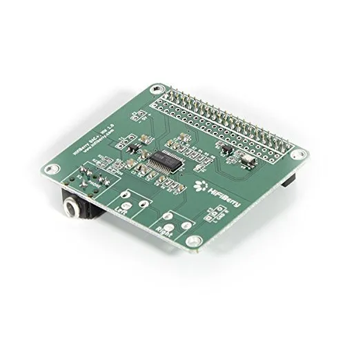 Carte son - HiFiBerry DAC+ standard (Jack) - Carte son haute résolution numérique-analogique avec prise Jack pour Raspberry Pi