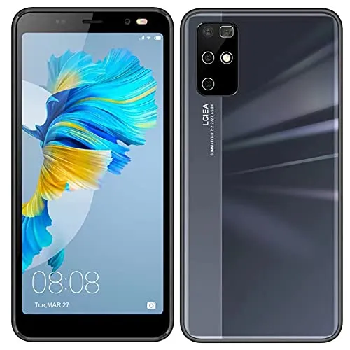 Cheap and Basic Mobile Phones, 5.5 Inch IPS Display Android Smartphone,Dual SIM, Dual Cameras,Support:Wifi,GPS,Bluetooth 3G Cell Phones (Note30U-Black)