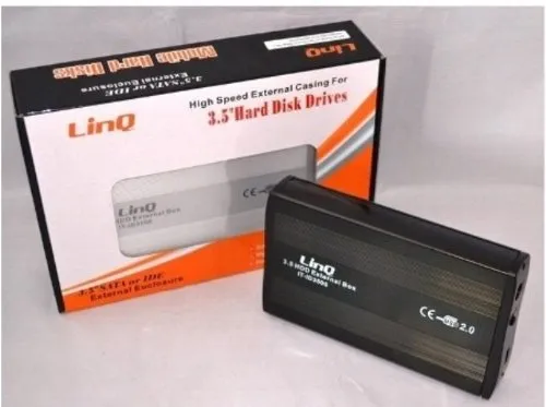 Linq Box Esterno Case per Hard Disk HDD 3.5" IDE USB 2.0