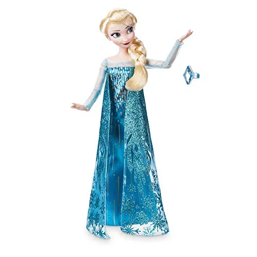 Disney Frozen Elsa con Anello - Bambola SNODABILE Originale