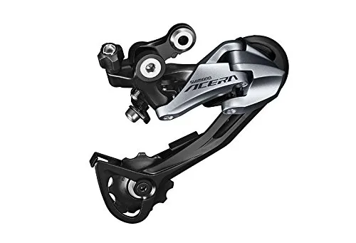 Shimano RD-M3000 Shadow SGS, Cambio Posteriore, Argento, 9V