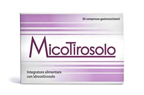 Nutralabs Micotirosolo Integratore Alimentare Con Idrossitirosolo, 30 Compresse - 90 Gr