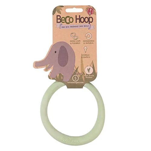 Becothings Naturale Benvenuti Pet Hoop Giocattolo, Piccolo, Verde