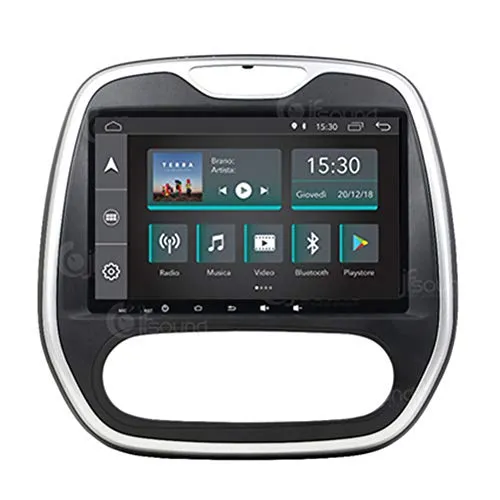 Jfsound, Autoradio Custom Fit, Renault Capture, con Android 8.1 4Core, GPS e Bluetooth Integrati e Schermo 1080p HD, Easyconnect