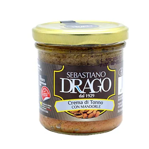 Sebastiano Drago - Crema di Tonno con Mandorle 130 gr