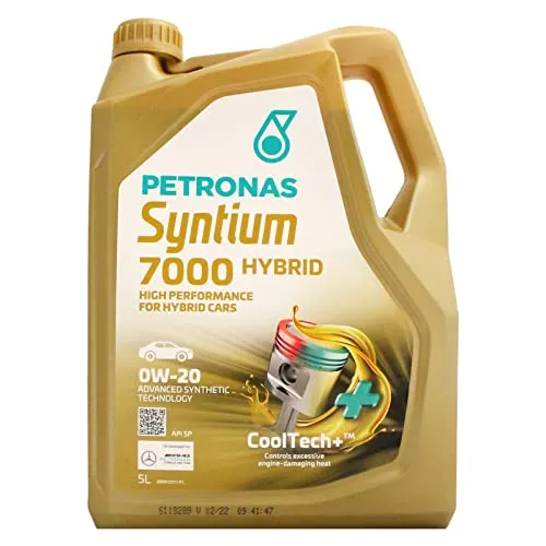 Petronas Olio SYNTIUM 7000 0W-20, 5 Litri