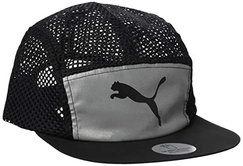 Puma Foldable Trail, Cappello Uomo, Black Silver/Reflective, Taglia Unica