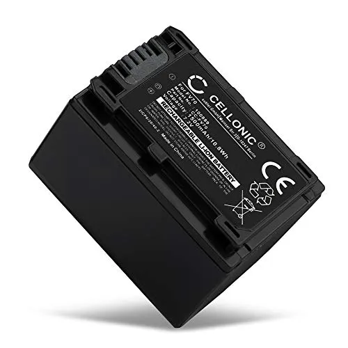CELLONIC® Batteria di ricambio NP-FV70 NP-FV100 compatibile con Sony FDR-AX53 FDR-AX33 FDR-AX100E, HDR-CX280 HDR-CX305 HDR-CX425 HDR-CX570 HDR-CX625 HDR-CX730 Accu 1500mAh NP-FV70 sostituzione Battery