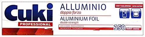 CUKI Set 6 CUKI Alluminio doppia forza 150 mt. - sacchetti per alimenti