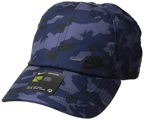 Nike U NSW Arobill H86 Mt Ft Tf Cappellino, Unisex – Adulto, Black/Black/Black/Black, Taglia Unica