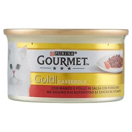 Gourmet Gold Salsa Duo Manzo/Pollo/Pomod. Gr. 85