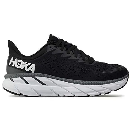 Hoka One One Clifton 7 Mens - Black White - 9.5 UK