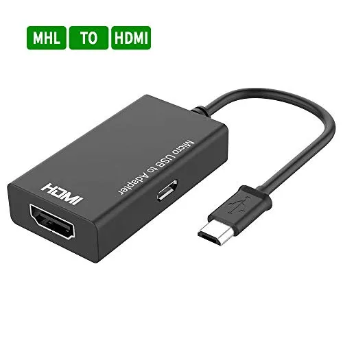 Adattatore MHL, MHL a HDMI, Micro USB a HDMI, Convertitore dispositivo Android HDMI, Adattatore Micro USB a HDMI per dispositivi Android