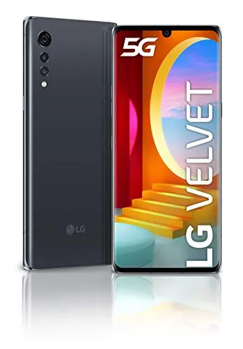LG Velvet 5G Smartphone 128GB 6GB Dual Sim Aurora Gray
