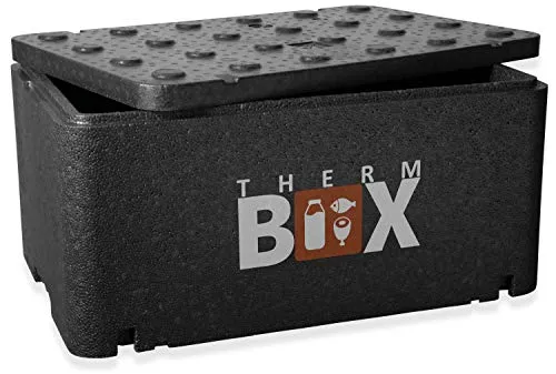 THERM BOX termocontenitore grande GN 1/1 46 litri isolato scatola termocontenitore termocontenitore mantenere caldo box cool box box box polistirolo all'interno: 54x34,5x24cm riutilizzabile